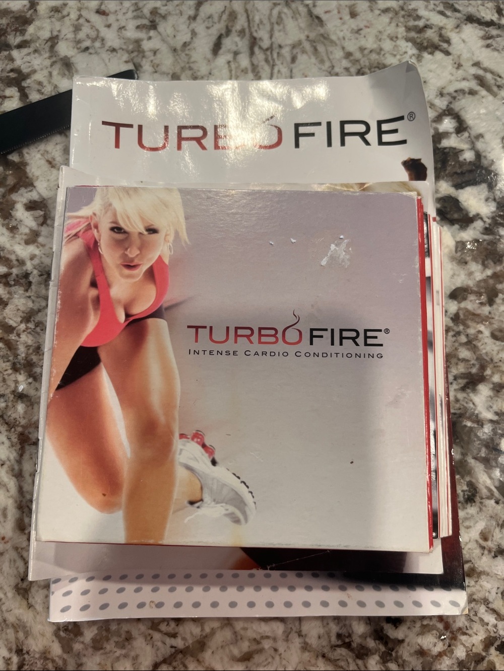 TurboFire Intense Cardio Conditioning DVD Set - Pink/White